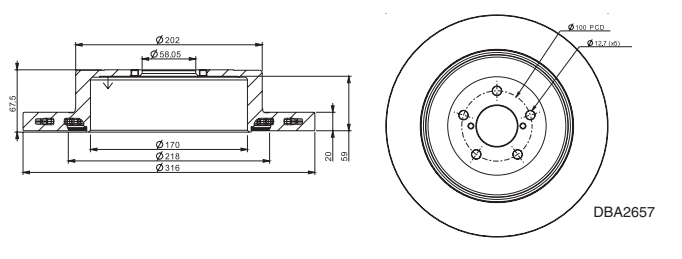 DBA42657XS
